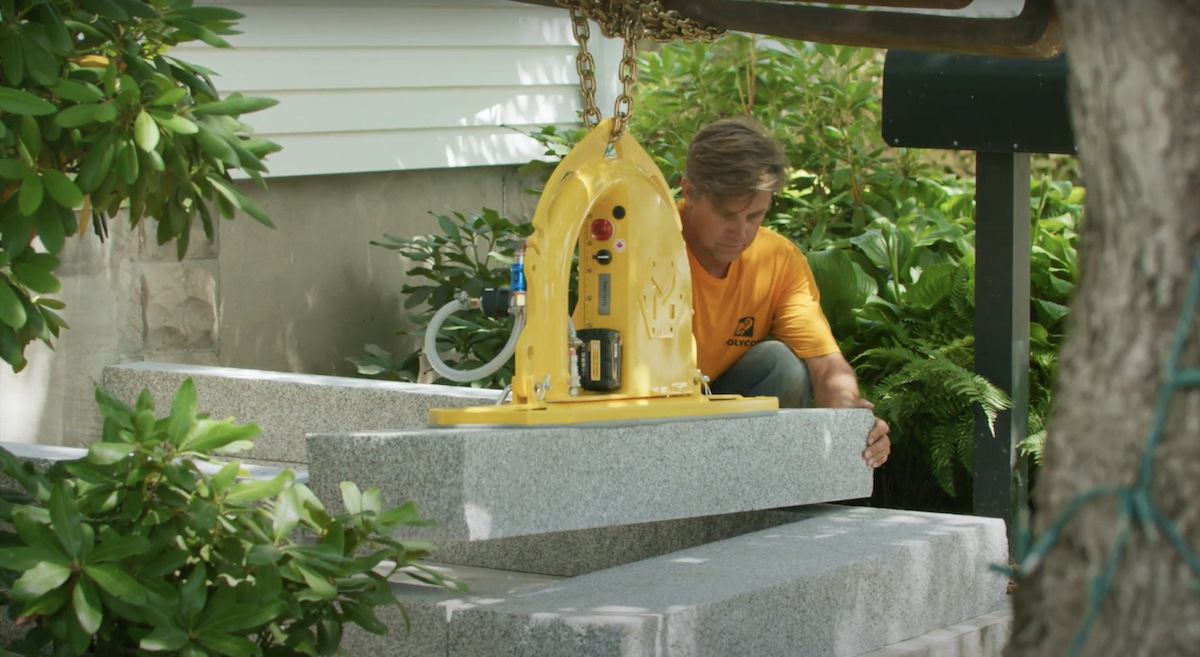 Step It Up: How to Install 7″ Granite Entry Steps